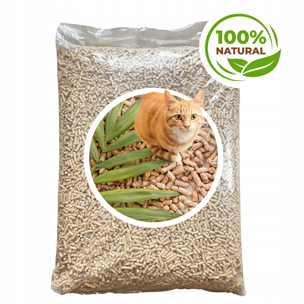 ECO żwirek drewniany pellet dla zwierząt 15 kg naturalny i ekologiczny