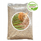 ECO żwirek drewniany pellet dla zwierząt 15 kg naturalny i ekologiczny