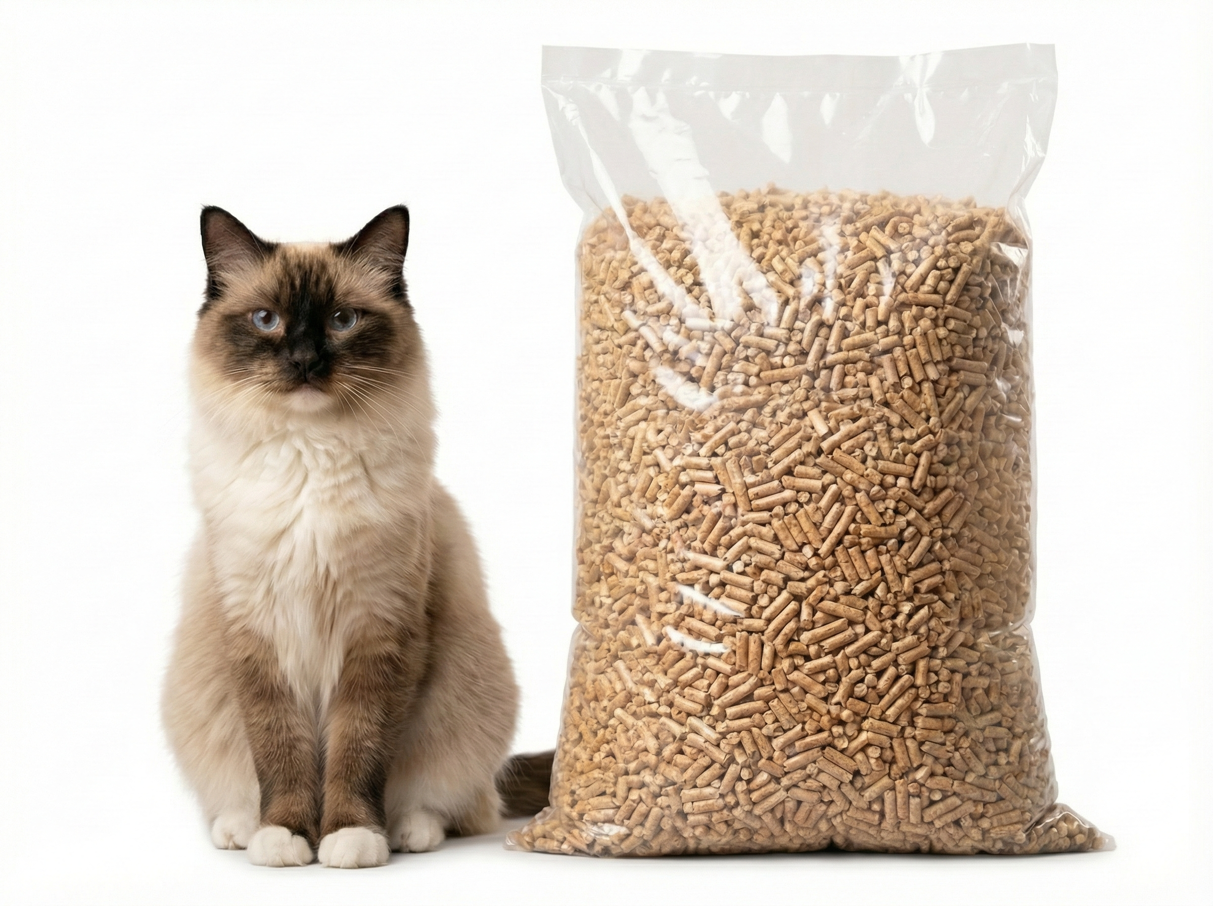 ECO żwirek drewniany pellet dla zwierząt 15 kg naturalny i ekologiczny