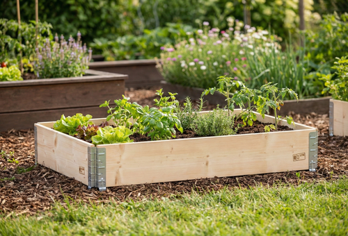 Grządka podwyższona modułowa skrzynia ogrodowa do upraw 1200x800